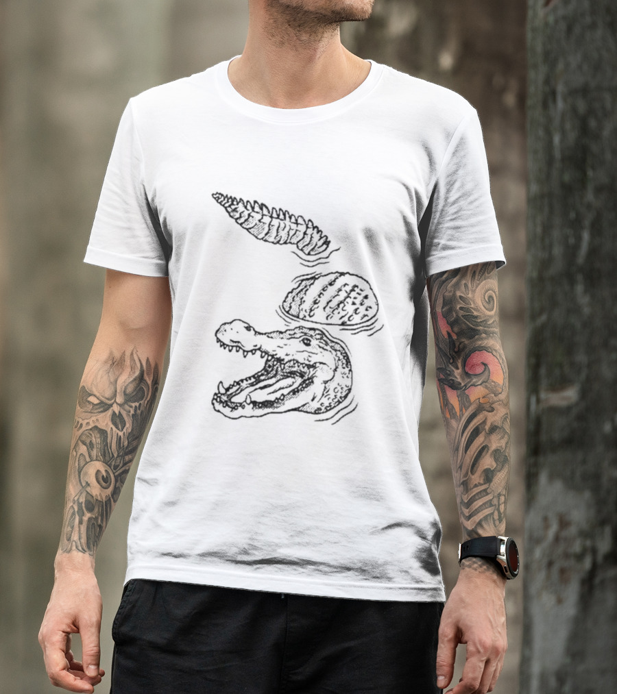 Let's Trip Alligator Irish Green Reptile Adventure T-Shirt