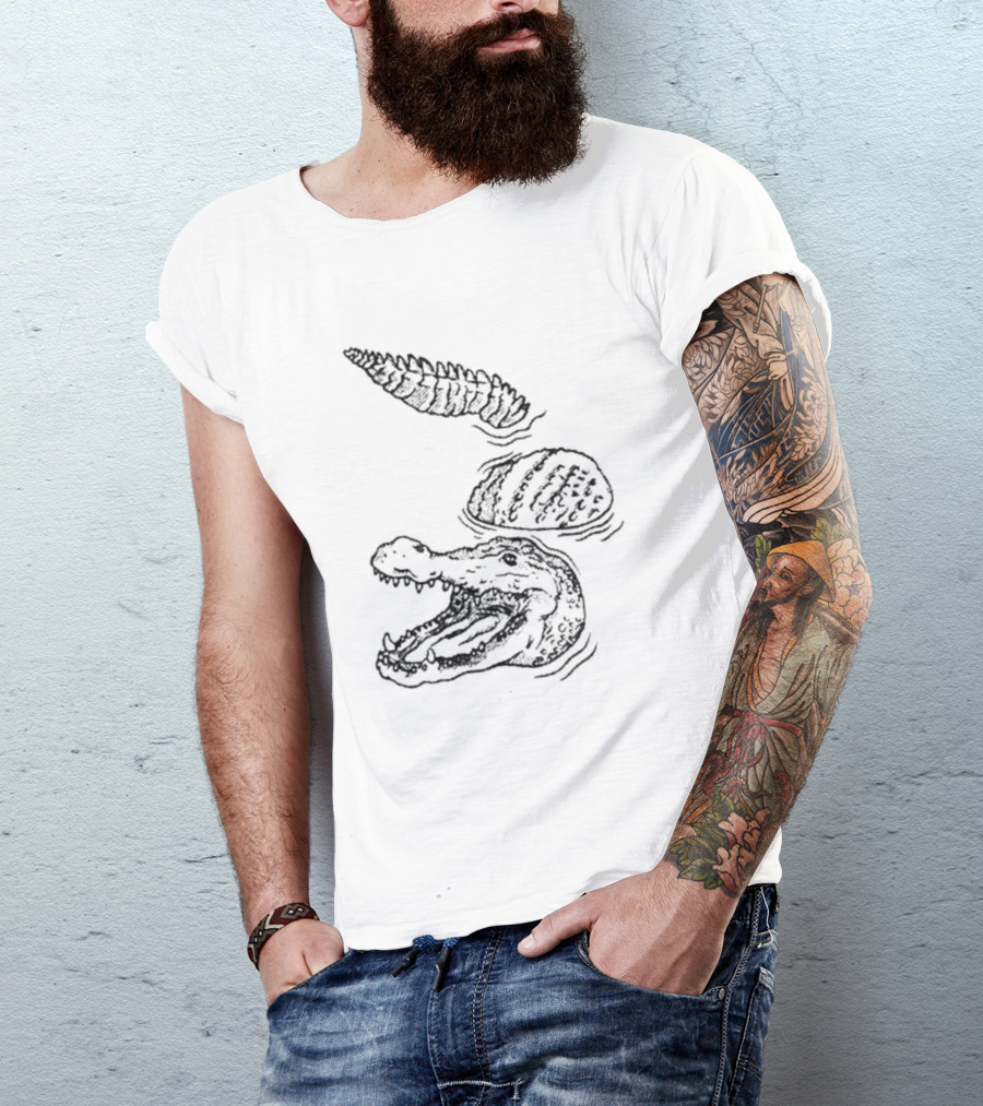 Let's Trip Alligator Irish Green Reptile Adventure T-Shirt