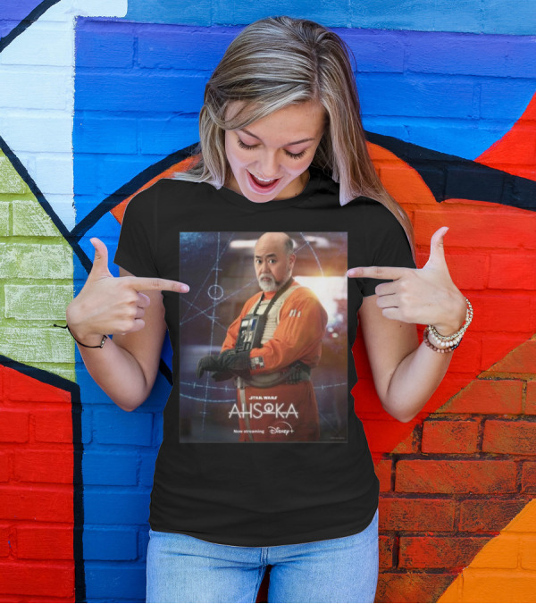 Ahsoka Carson Teva Character Star Wars Disney Plus Now Streaming T-Shirt