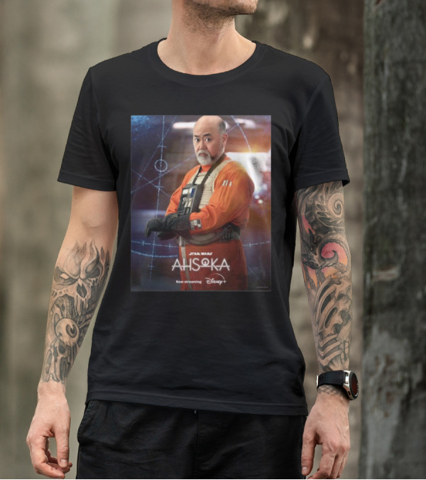 Ahsoka Carson Teva Character Star Wars Disney Plus Now Streaming T-Shirt
