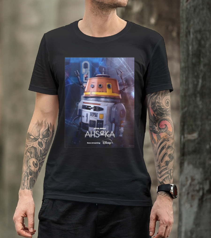 Star Wars Ahsoka Chopper Droid Character Now Streaming Disney+ T-Shirt