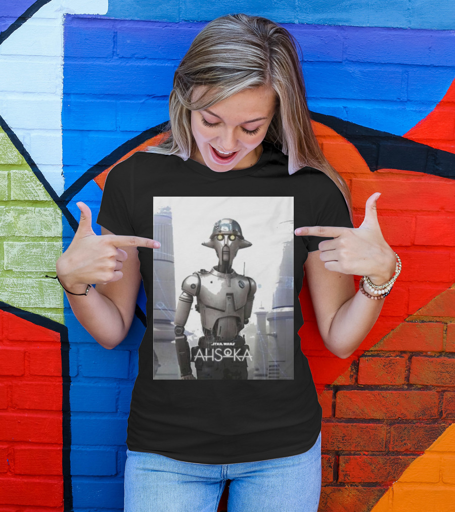 Star Wars Ahsoka Huyang Character Robot Droid T-Shirt