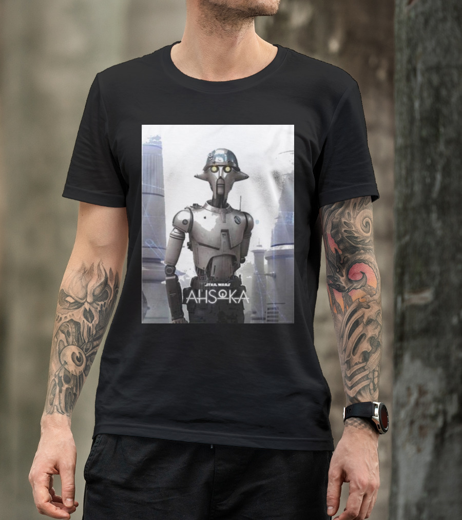 Star Wars Ahsoka Huyang Character Robot Droid T-Shirt