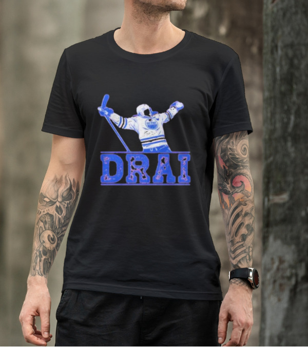 Leon Draisaitl Edmonton Oilers Drai Hockey T-Shirt