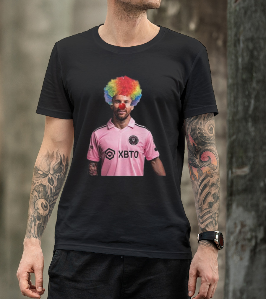 Orlando City Messi Clown XTBO Inter Miami Soccer Humor T-Shirt