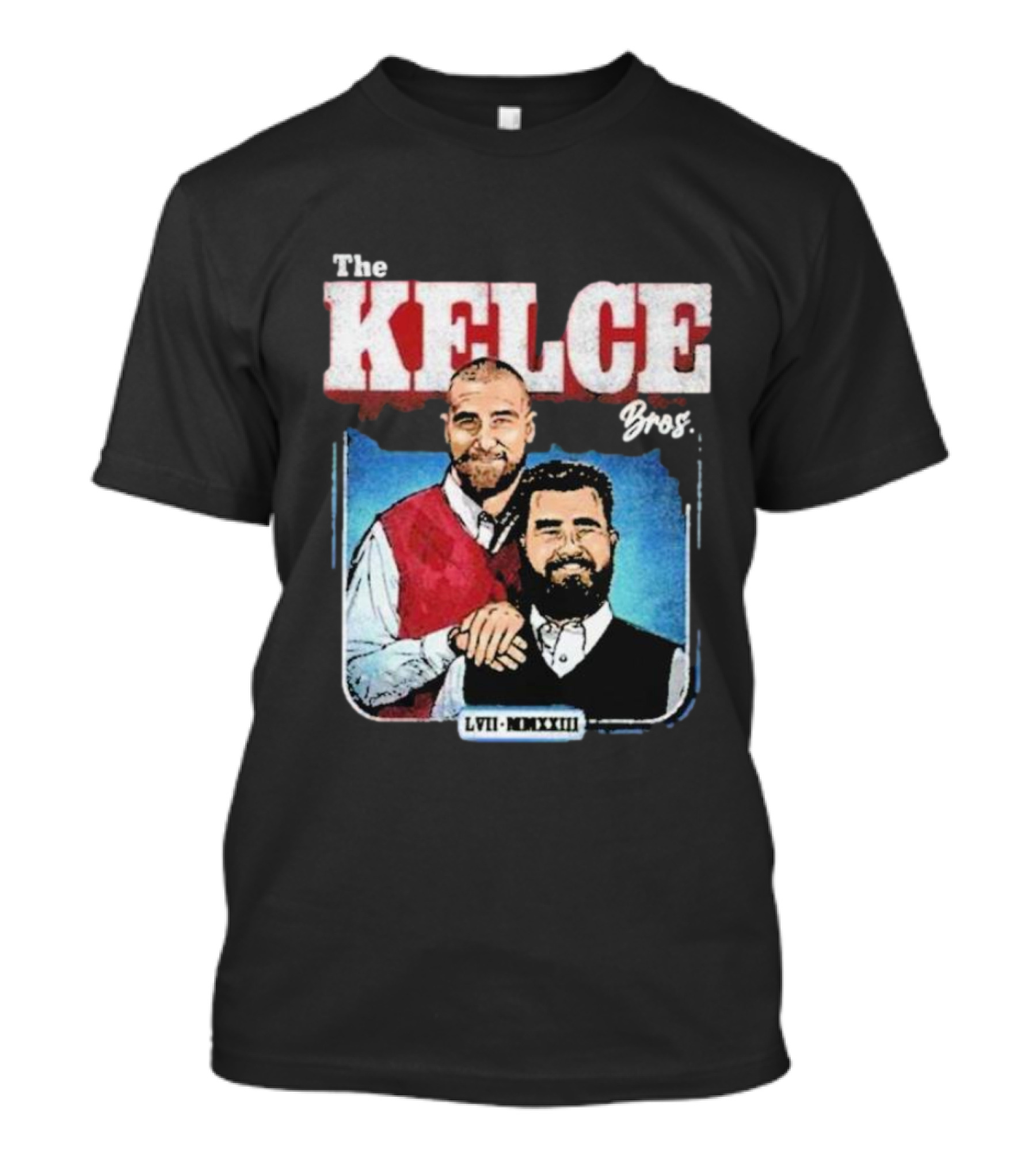 The Kelce Bros. LVII-MMXXIII T-Shirt
