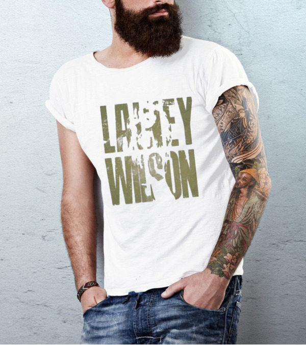 Lainey Wilson Country Music Font Cutout T-Shirt
