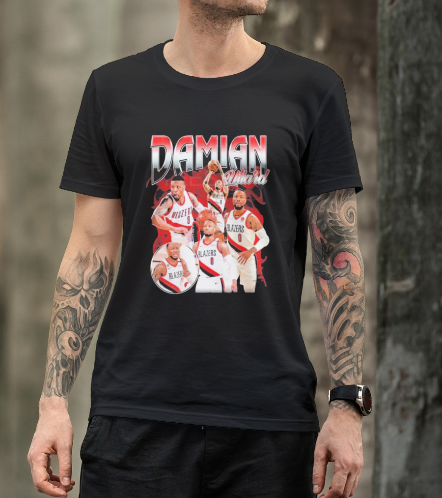 Damian Lillard Portland Blazers Basketball T-Shirt