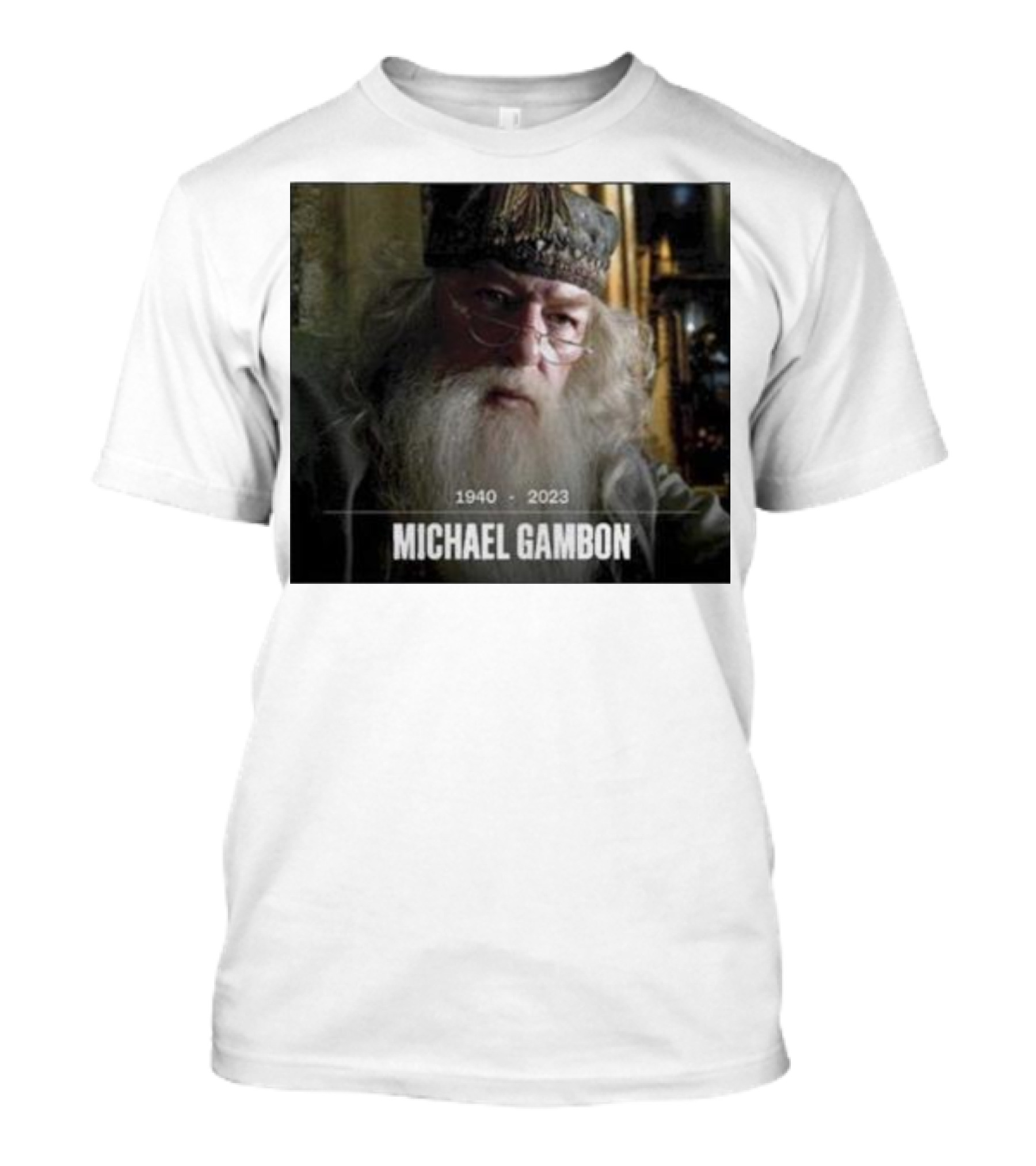 Rip Dumbledore Michael Gambon 1940-2023 T-Shirt