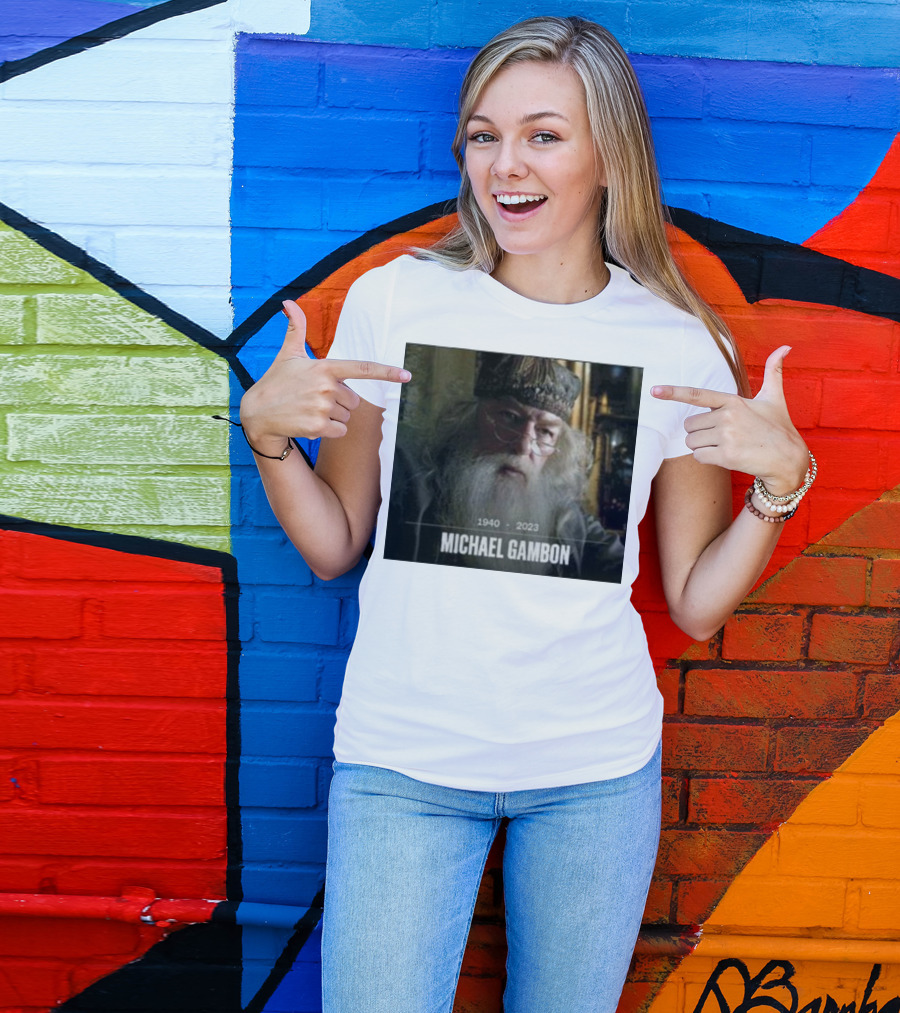 Rip Dumbledore Michael Gambon 1940-2023 T-Shirt