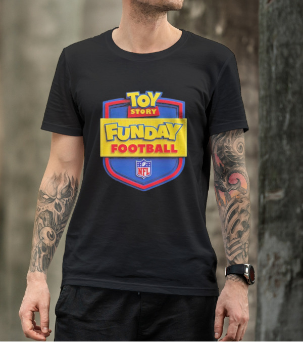 Toy Story Funday Football NFL Shield T-Shirt