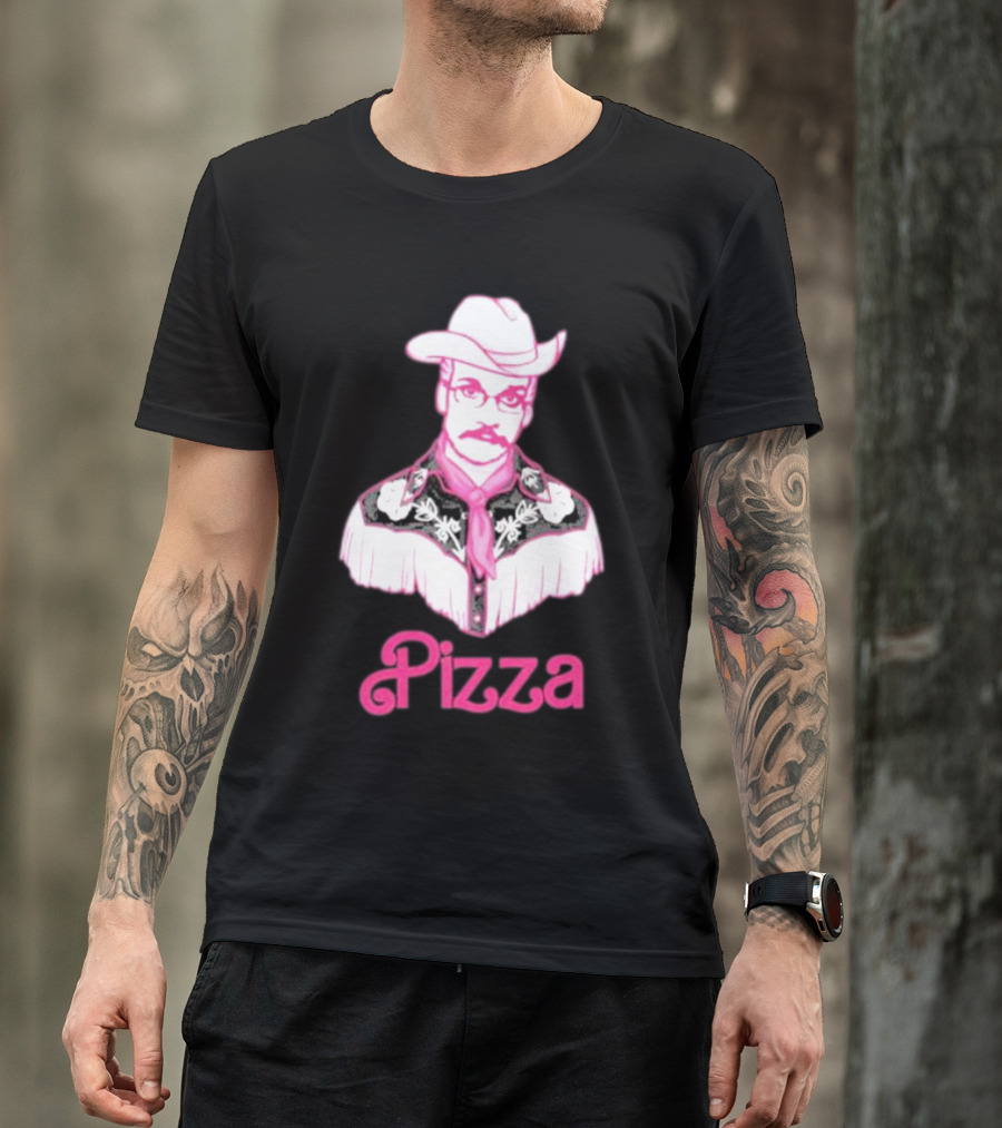 Pizzamas Cowboy John Pizza T-Shirt