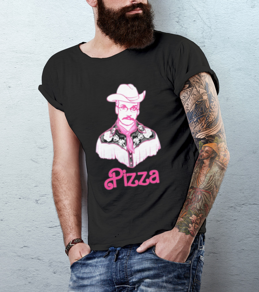 Pizzamas Cowboy John Pizza T-Shirt