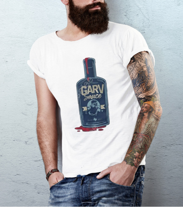 Garv Sauce Mitch Garver BreakingT Texas USA Baseball Bottle T-Shirt
