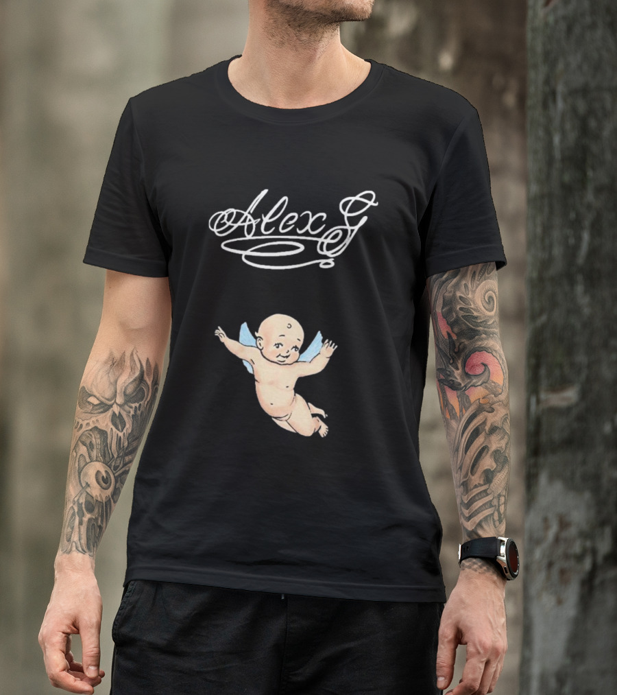 Alex G Angel Cherub Flying T-Shirt