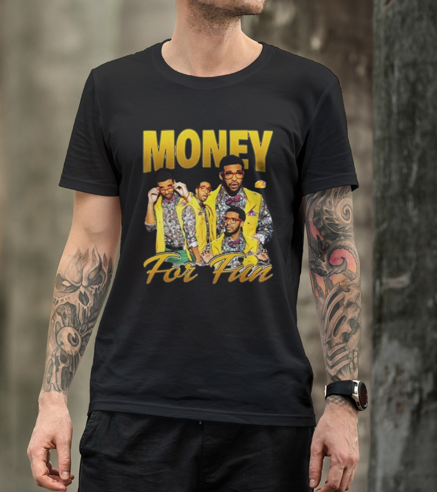 Memeabletees Money For Fun Drake T-Shirt