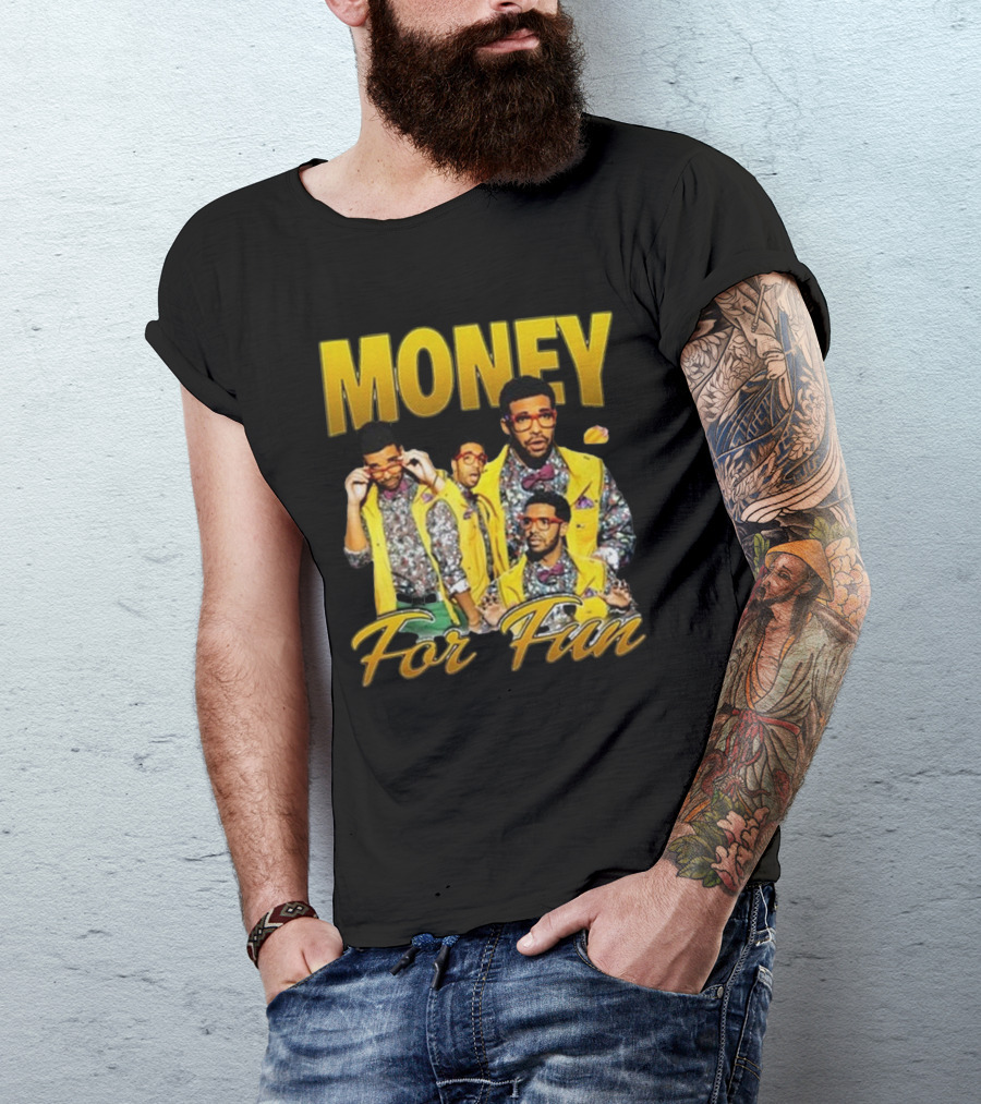 Memeabletees Money For Fun Drake T-Shirt
