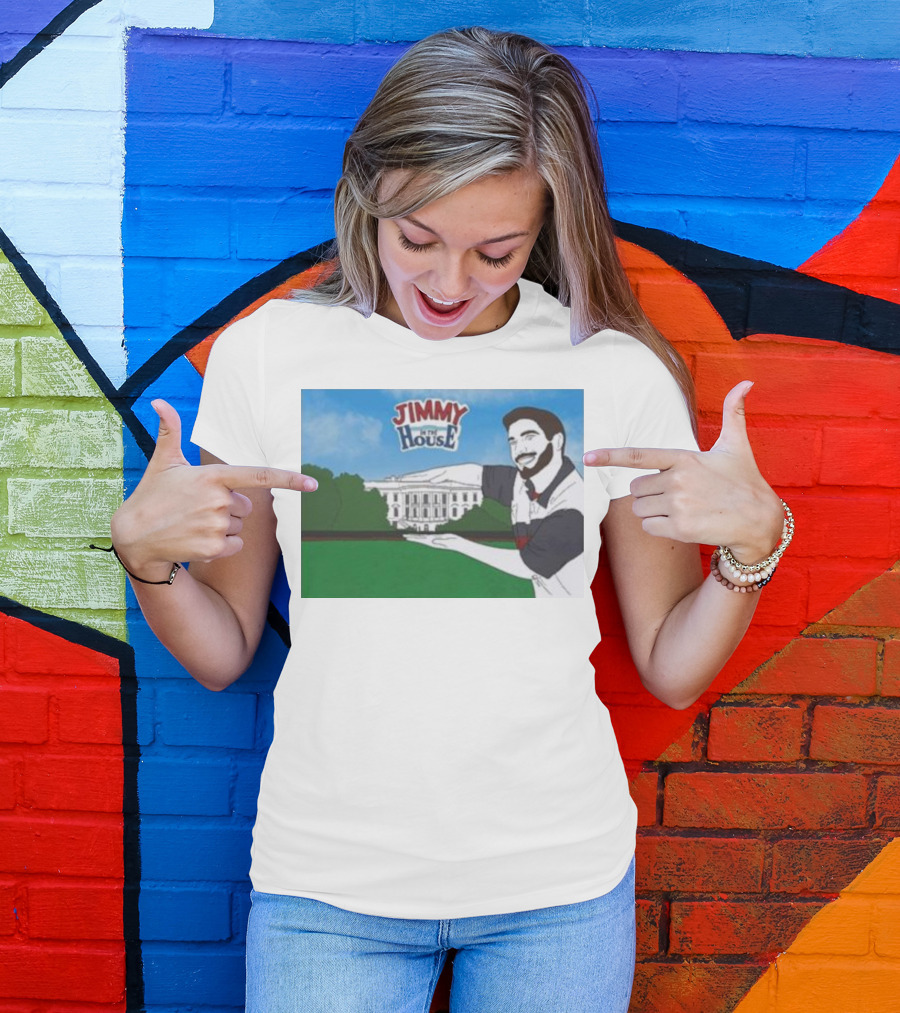 Jimmy In The House White House T-Shirt