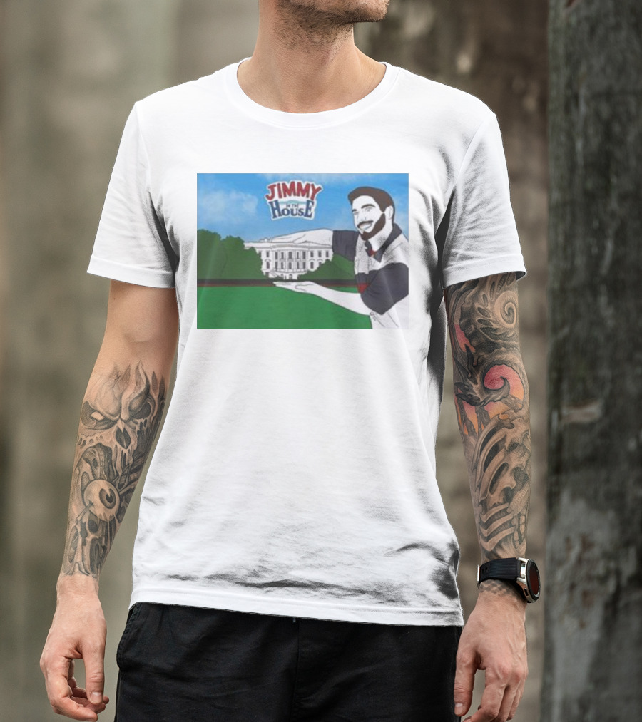 Jimmy In The House White House T-Shirt