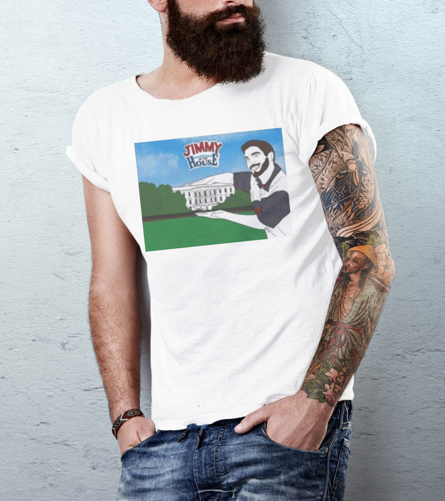 Jimmy In The House White House T-Shirt