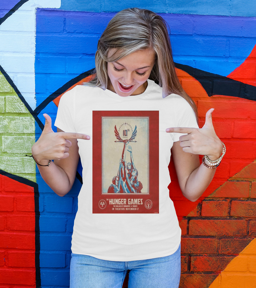 The Hunger Games The Ballad Of Songbirds And Snakes 10th Annual In Theaters November 17 T-Shirt