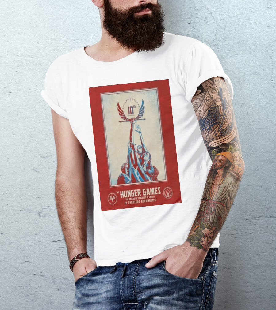 The Hunger Games The Ballad Of Songbirds And Snakes 10th Annual In Theaters November 17 T-Shirt