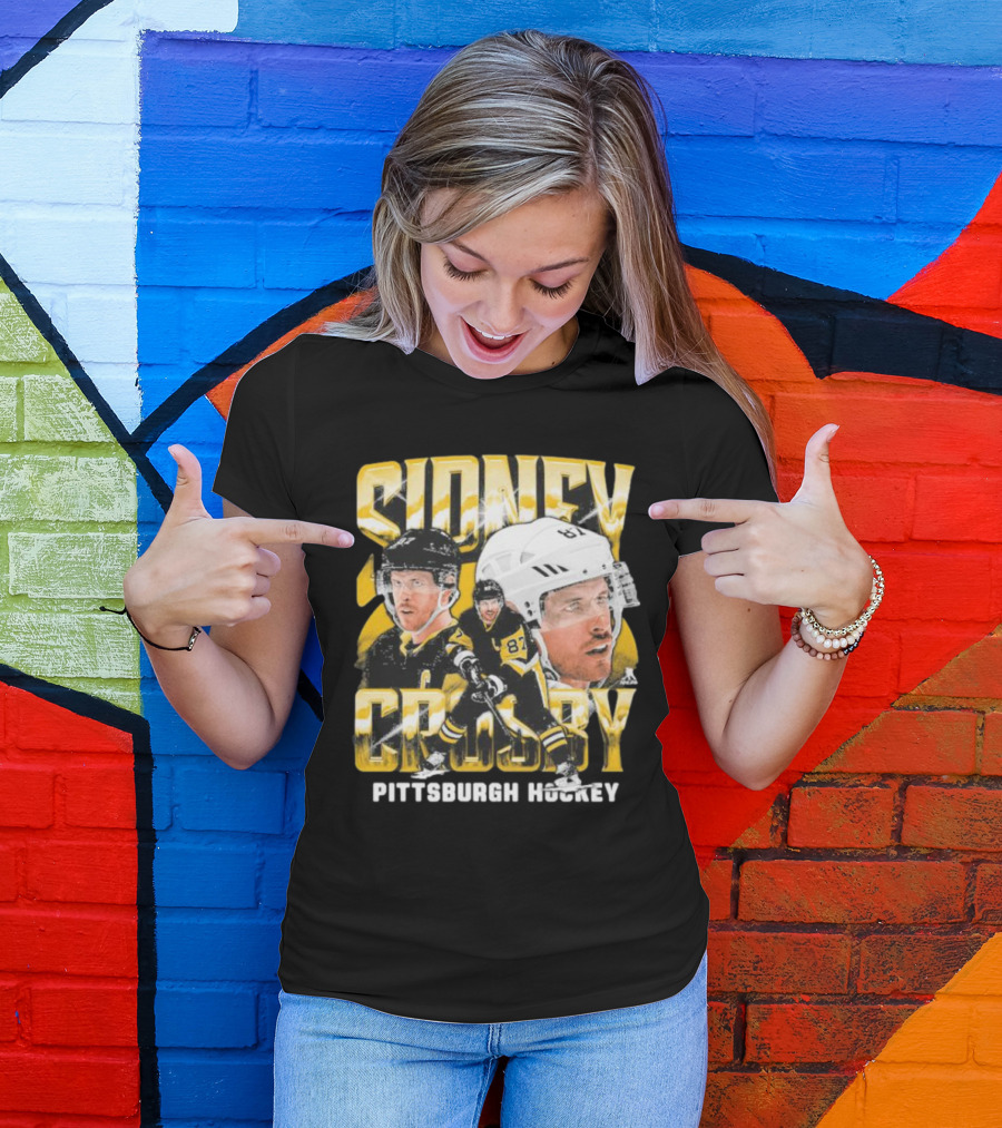 Sidney Crosby Pittsburgh Hockey Vintage 87 T-Shirt