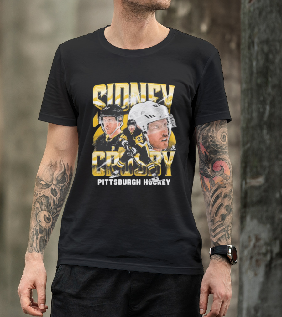 Sidney Crosby Pittsburgh Hockey Vintage 87 T-Shirt