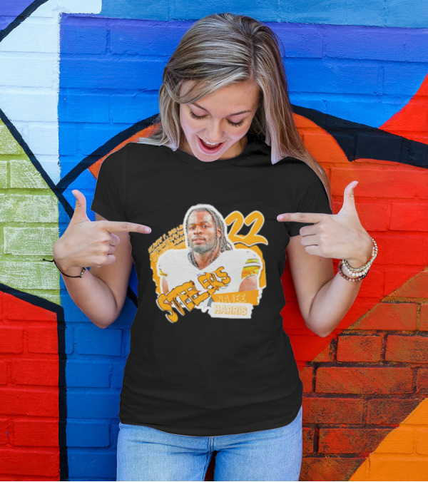 Najee Harris Steelers 22 Football T-Shirt