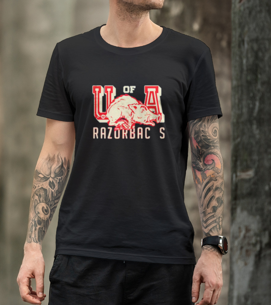 Arkansas Razorbacks UA Razorbacks USA T-Shirt