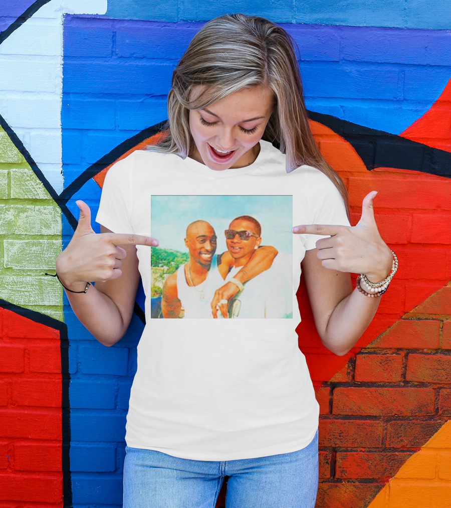 Tupac X Lil B Friendship Vibes T-Shirt