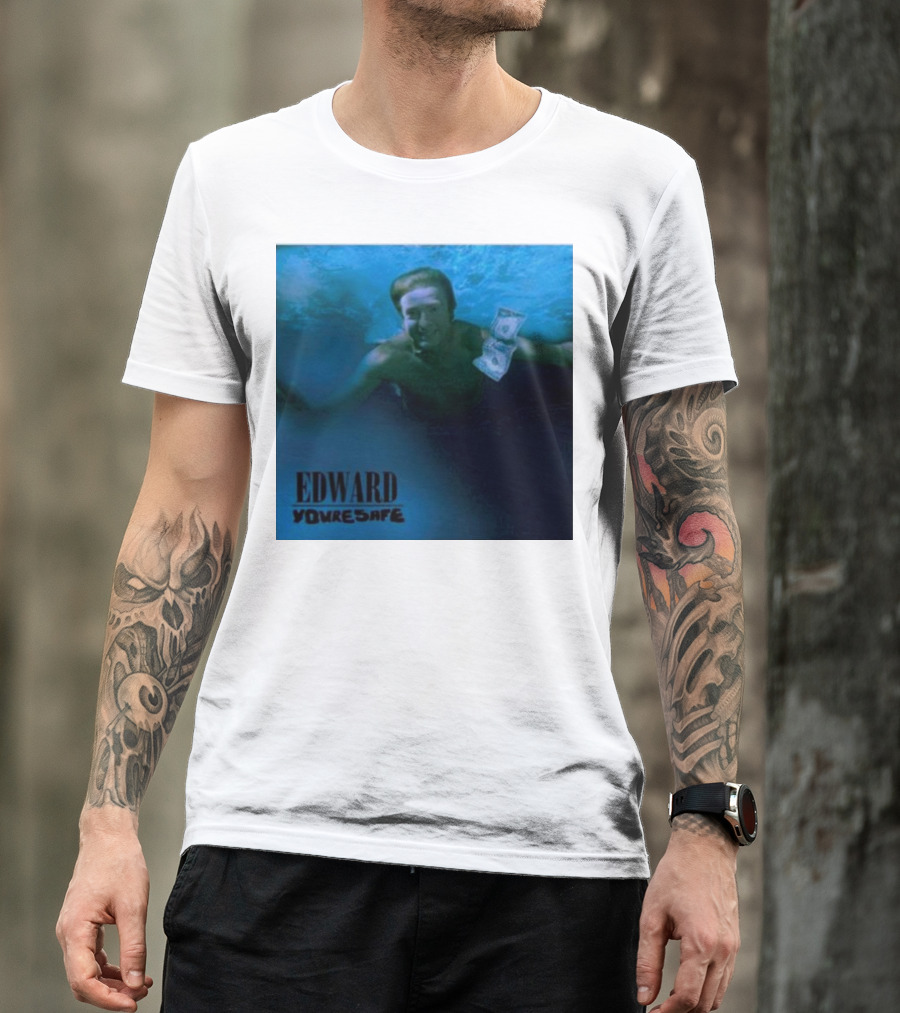 Edward Youresafe Underwater Dollar Chase T-Shirt