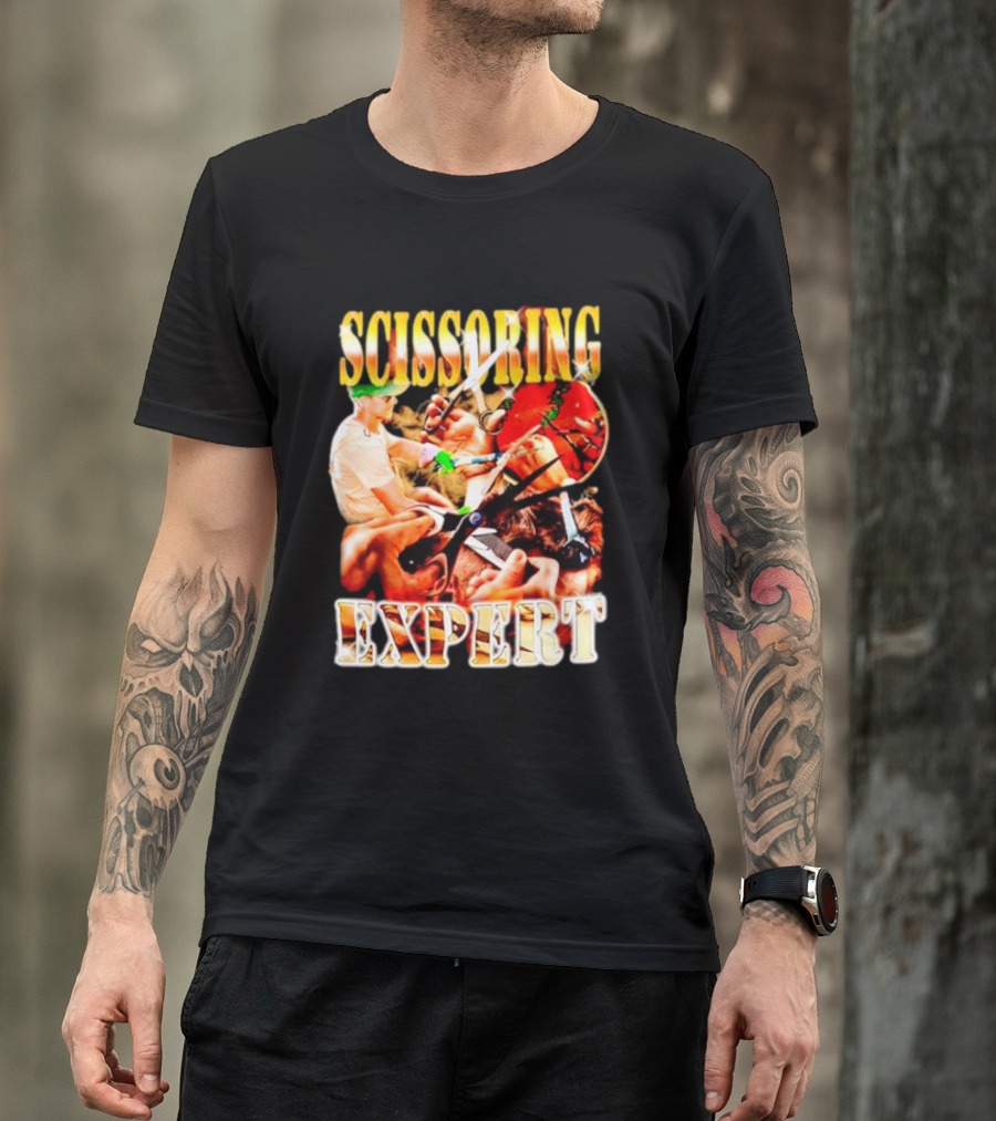 Scissoring Expert Hair Style Mastery T-Shirt