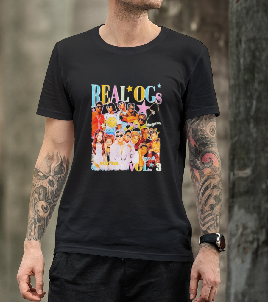 REAL OGs Vol. 3 Vintage Throwback Iconic Characters And Stars T-Shirt