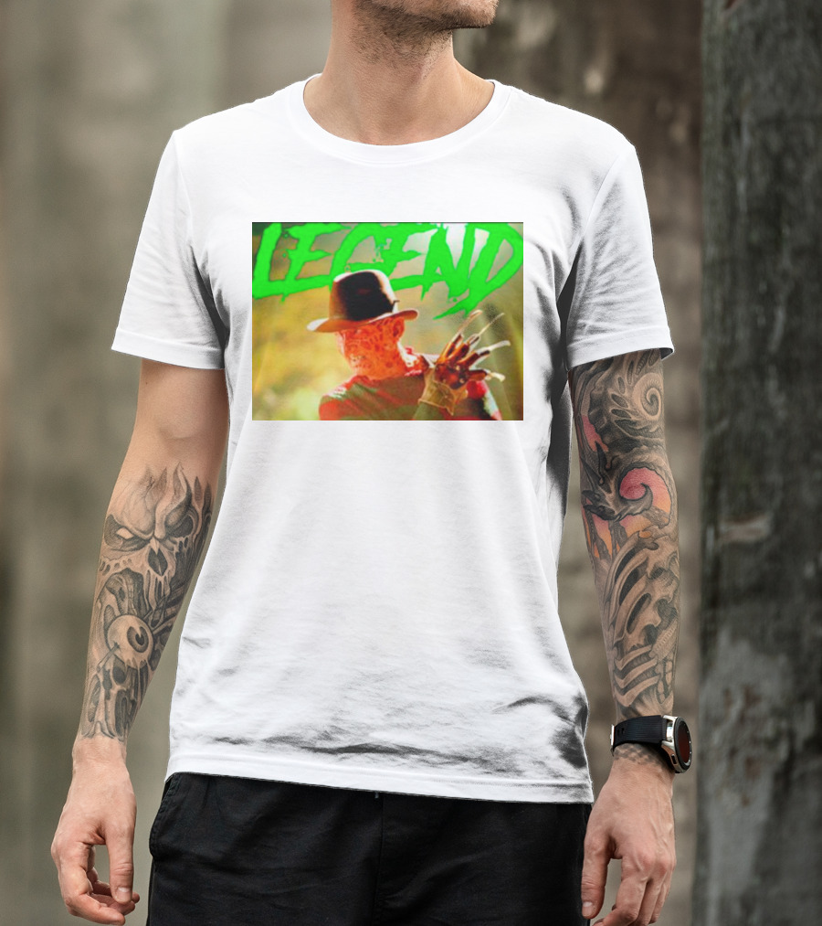 Freddy Krueger Legend Spooky Legends T-Shirt