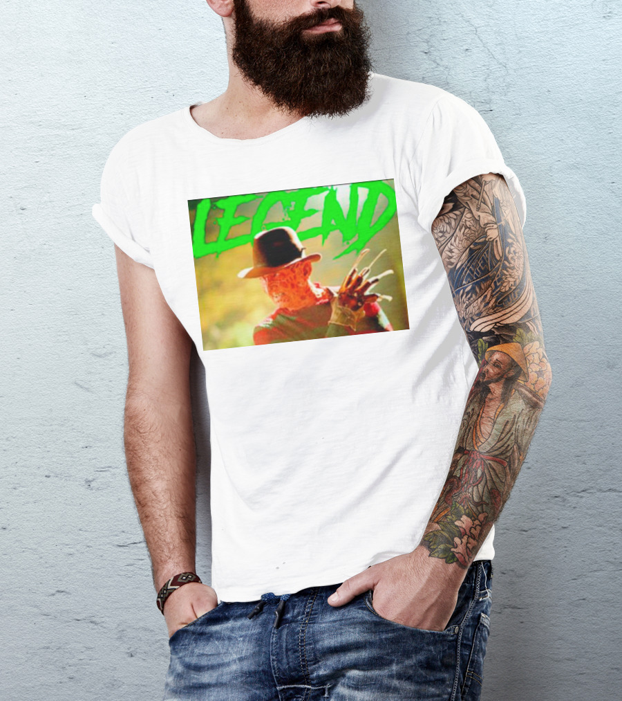 Freddy Krueger Legend Spooky Legends T-Shirt