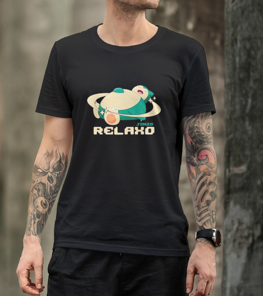 Day Dreamer Jinzo Relaxo Pokemon Snorlax T-Shirt