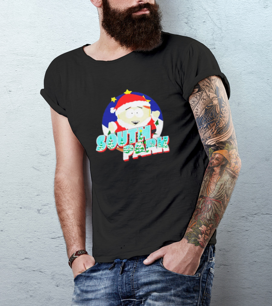 South Park Cartman Santa Christmas Character Christmas T-Shirt