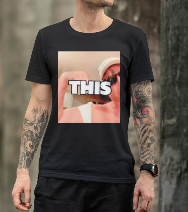 Dave Portnoy This Elio Imbornone Sunglasses Flexing T-Shirt