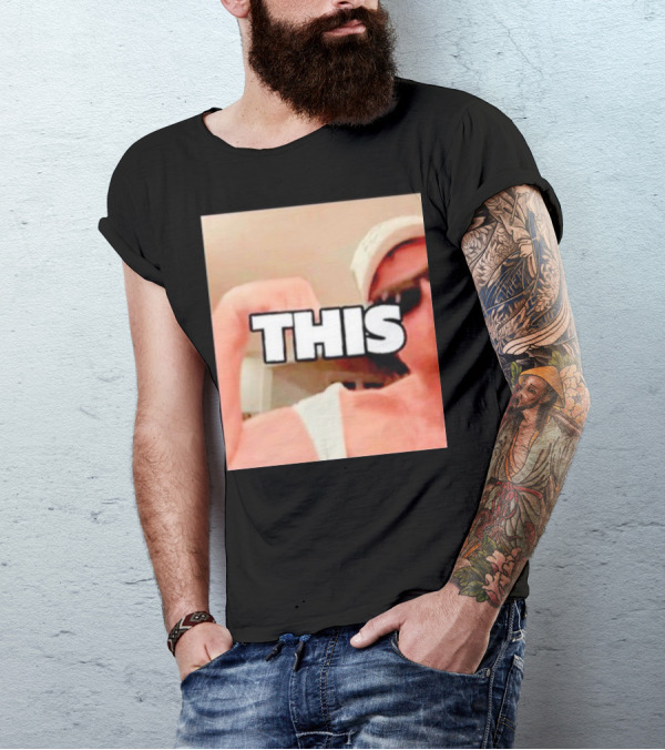 Dave Portnoy This Elio Imbornone Sunglasses Flexing T-Shirt