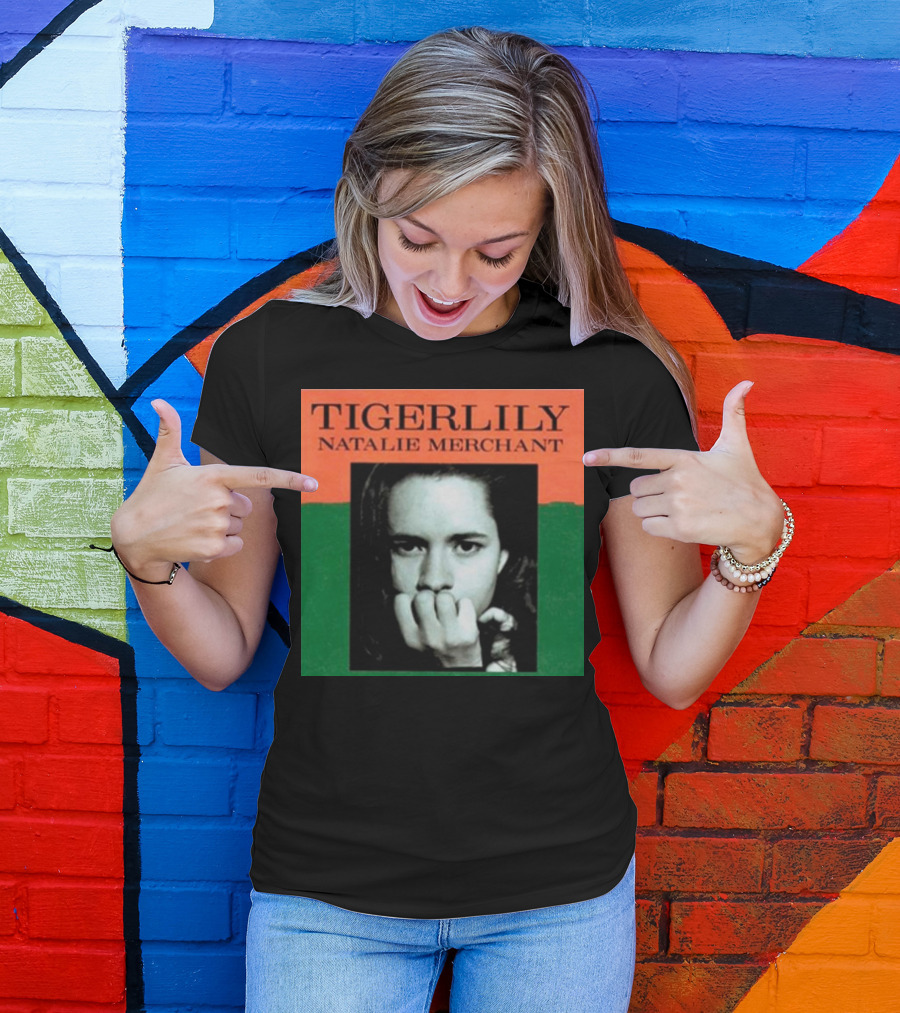 Natalie Merchant Tigerlily Album Cover T-Shirt