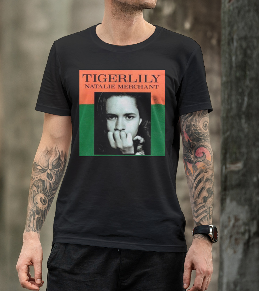 Natalie Merchant Tigerlily Album Cover T-Shirt