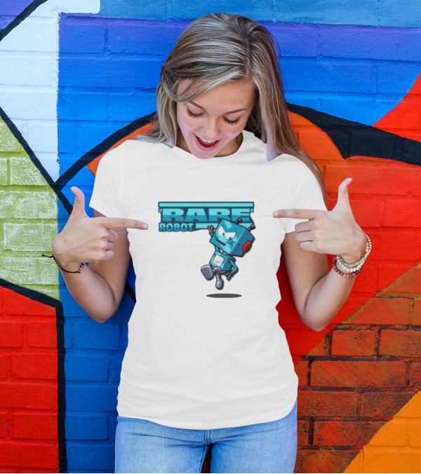 Rare Robot Character T-Shirt