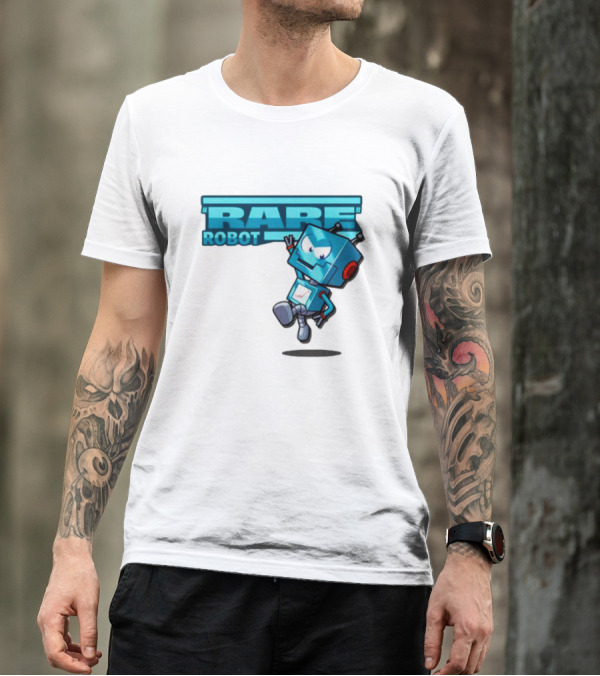 Rare Robot Character T-Shirt