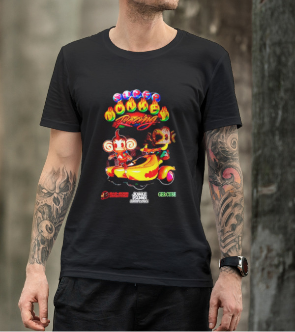 Super Monkey Racing Jungle Grind Chaos Park Gercube 3rd Strike Network T-Shirt