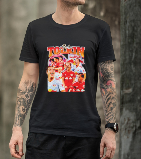 John Tolkin Red Bull Soccer Bootleg T-Shirt