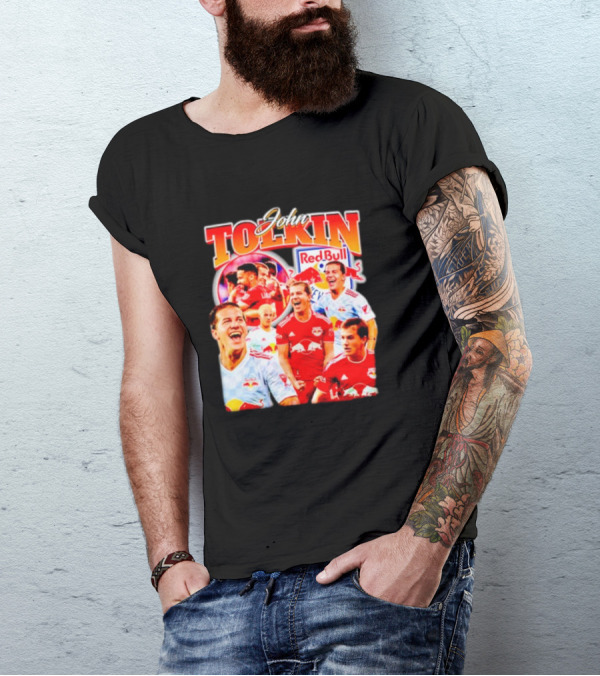 John Tolkin Red Bull Soccer Bootleg T-Shirt