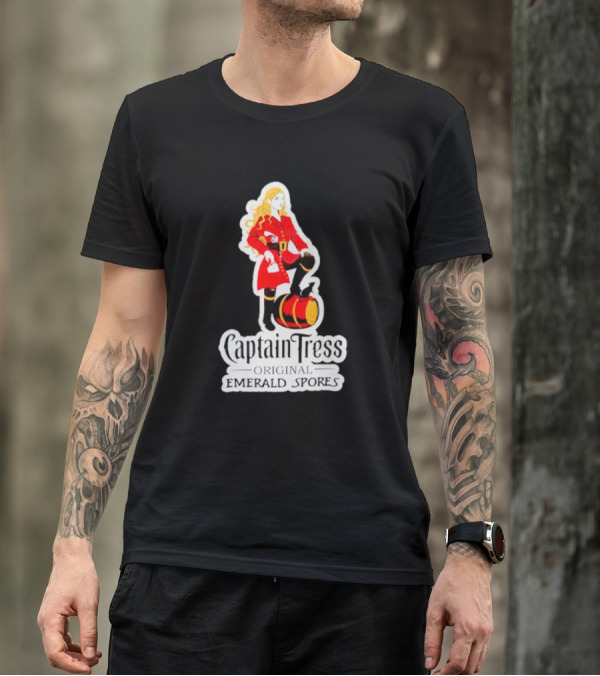 Captain Tress Original Emerald Spores T-Shirt