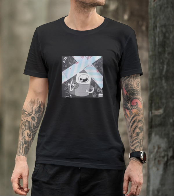 Flinn X Uzi Animated Character Crossover Mashup T-Shirt