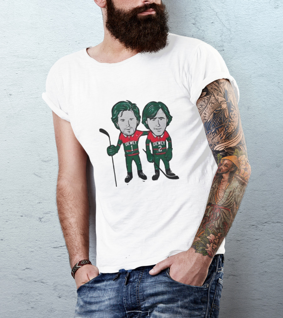Wild Sotastick Meet The Dewey Hockey Players T-Shirt